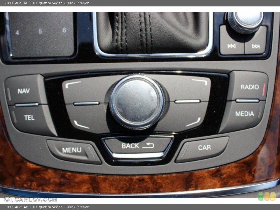 Black Interior Controls for the 2014 Audi A6 3.0T quattro Sedan #85672148