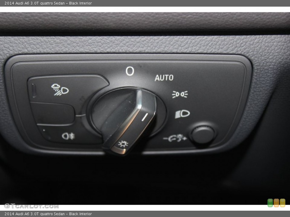 Black Interior Controls for the 2014 Audi A6 3.0T quattro Sedan #85672241