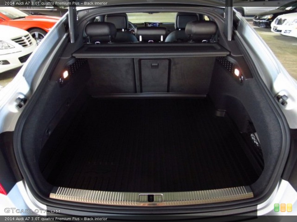 Black Interior Trunk for the 2014 Audi A7 3.0T quattro Premium Plus #85674764
