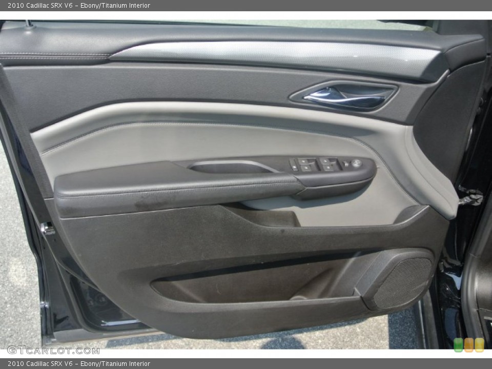 Ebony/Titanium Interior Door Panel for the 2010 Cadillac SRX V6 #85675367