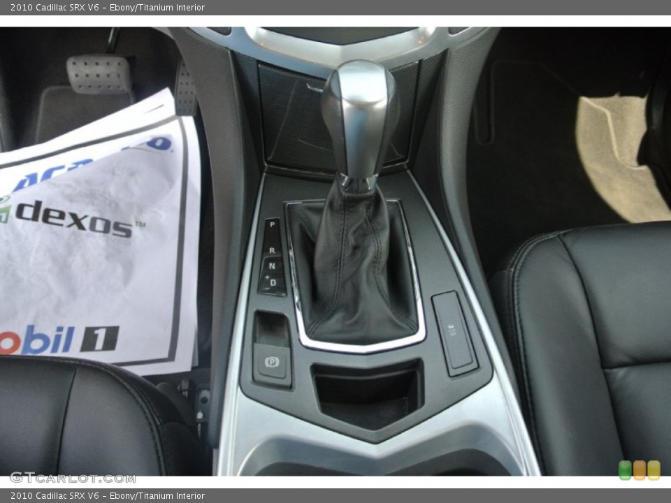 Ebony/Titanium Interior Transmission for the 2010 Cadillac SRX V6 #85675391