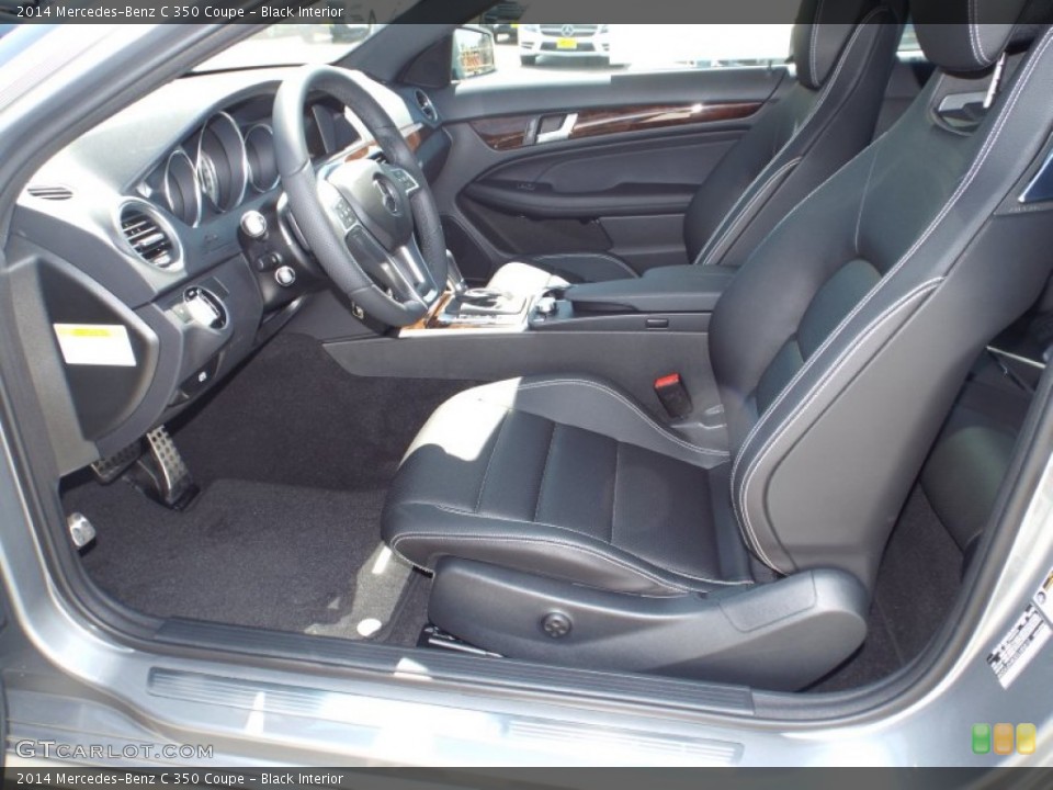 Black Interior Photo for the 2014 Mercedes-Benz C 350 Coupe #85675751