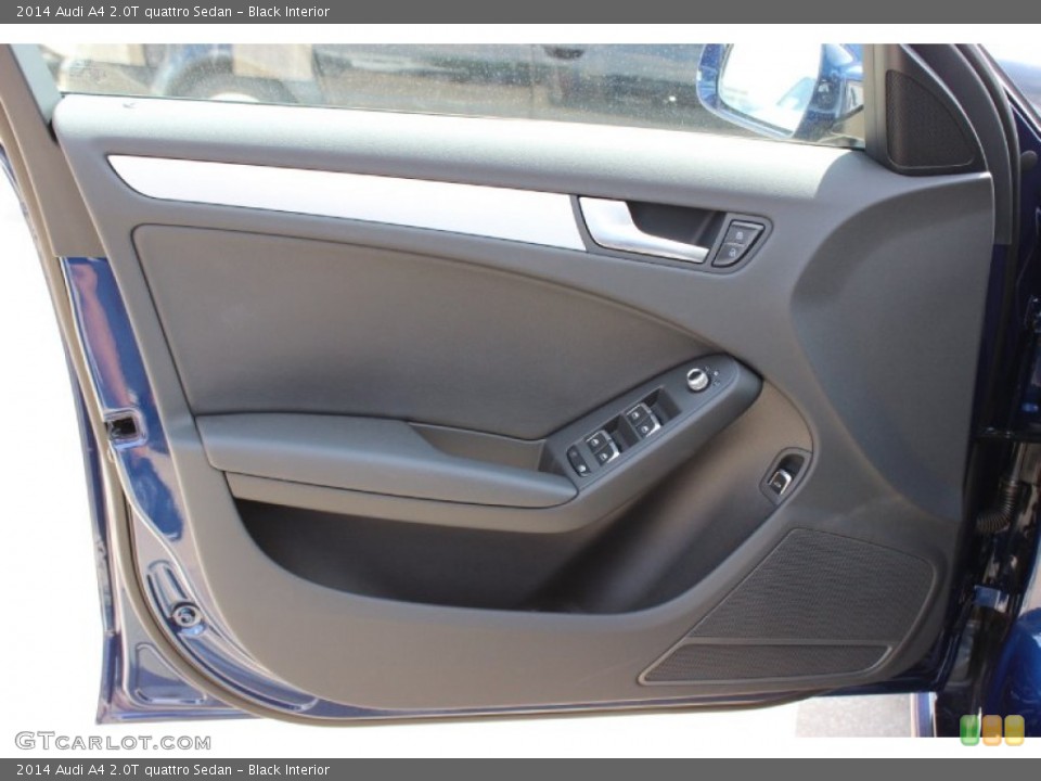 Black Interior Door Panel for the 2014 Audi A4 2.0T quattro Sedan #85676570