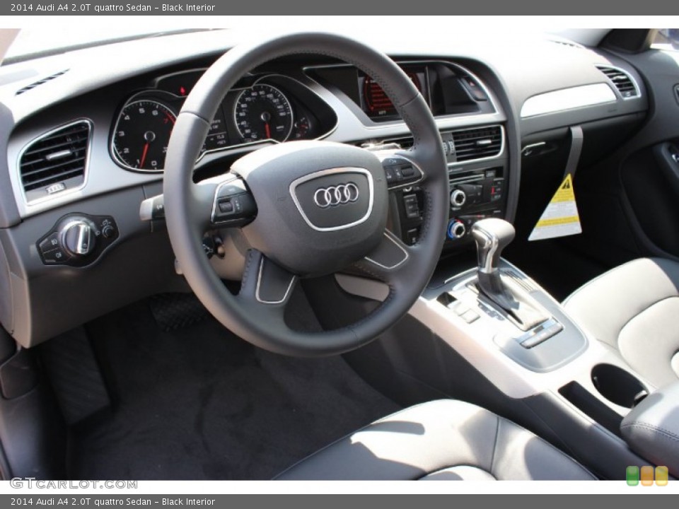 Black Interior Dashboard for the 2014 Audi A4 2.0T quattro Sedan #85676585