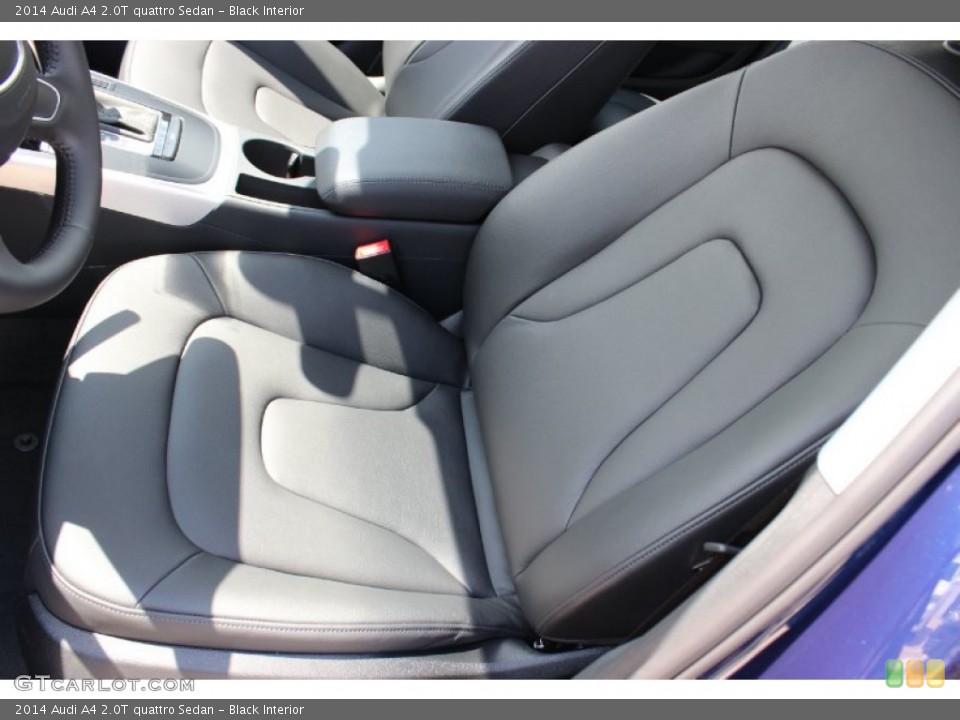 Black Interior Front Seat for the 2014 Audi A4 2.0T quattro Sedan #85676603