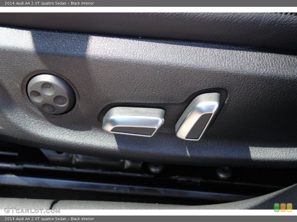 Black Interior Controls for the 2014 Audi A4 2.0T quattro Sedan #85676628