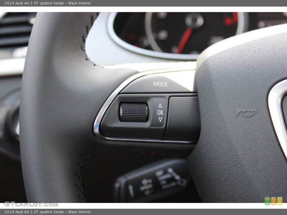 Black Interior Controls for the 2014 Audi A4 2.0T quattro Sedan #85676954