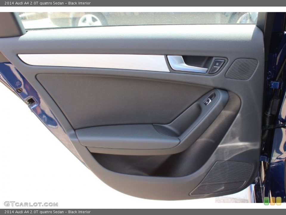 Black Interior Door Panel for the 2014 Audi A4 2.0T quattro Sedan #85677017