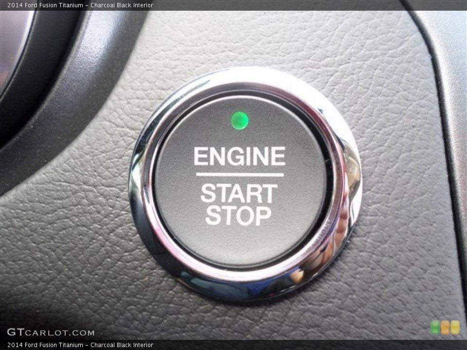 Charcoal Black Interior Controls for the 2014 Ford Fusion Titanium #85678526
