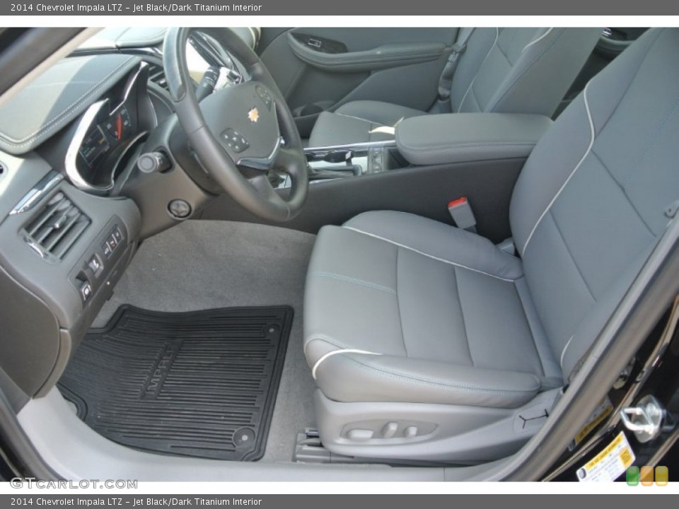 Jet Black/Dark Titanium Interior Photo for the 2014 Chevrolet Impala LTZ #85678796