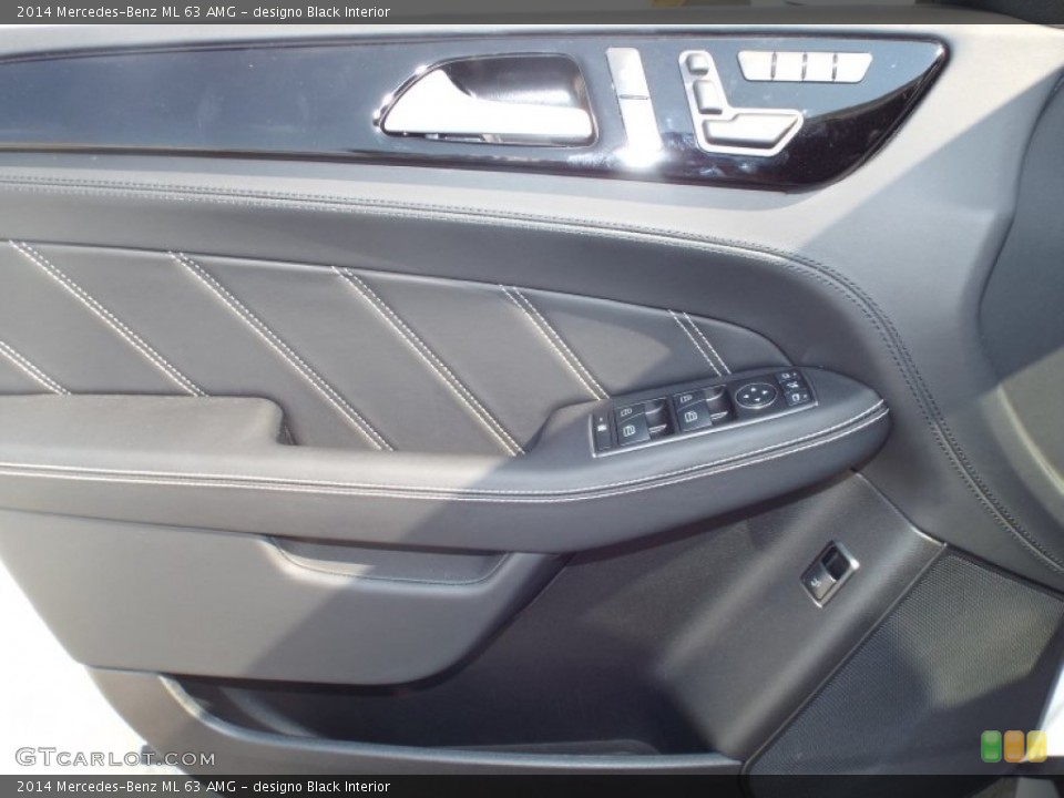 designo Black Interior Door Panel for the 2014 Mercedes-Benz ML 63 AMG #85680317