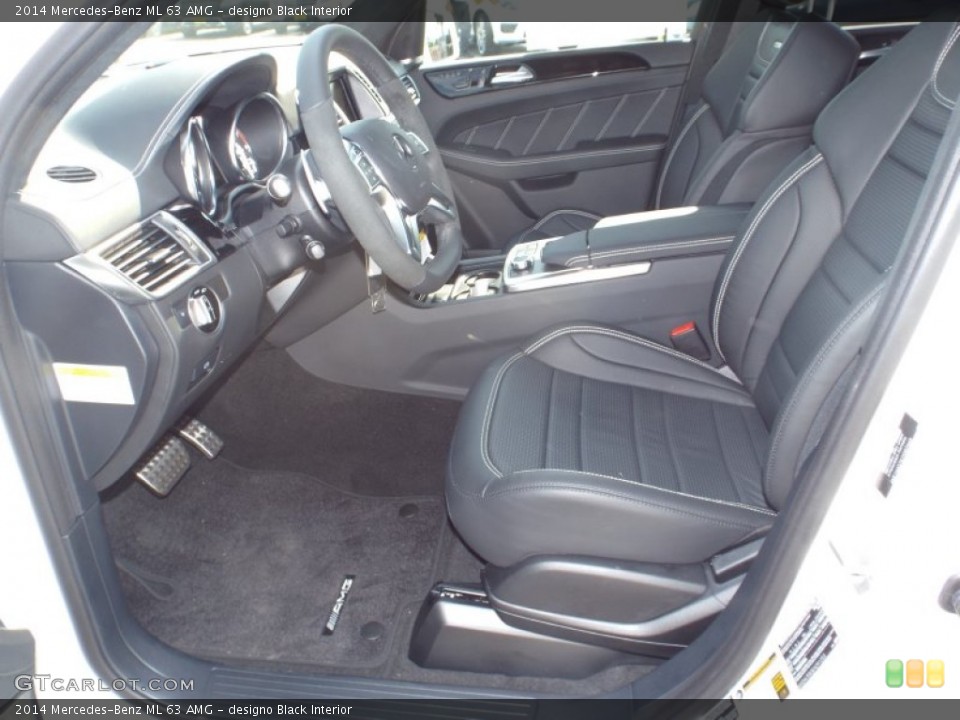 designo Black Interior Photo for the 2014 Mercedes-Benz ML 63 AMG #85680347