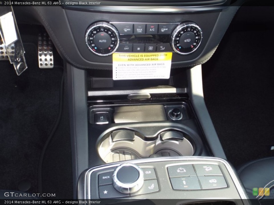 designo Black Interior Controls for the 2014 Mercedes-Benz ML 63 AMG #85680498