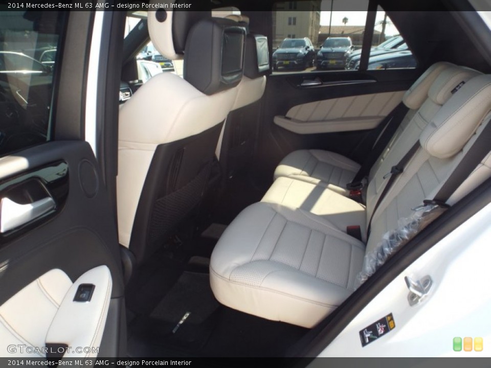 designo Porcelain Interior Rear Seat for the 2014 Mercedes-Benz ML 63 AMG #85681064