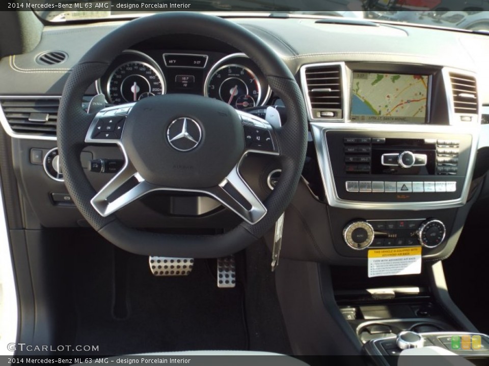 designo Porcelain Interior Dashboard for the 2014 Mercedes-Benz ML 63 AMG #85681091