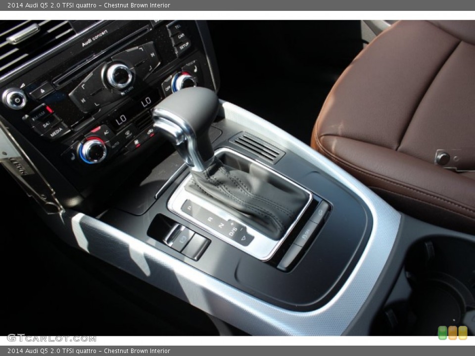 Chestnut Brown Interior Transmission for the 2014 Audi Q5 2.0 TFSI quattro #85682768