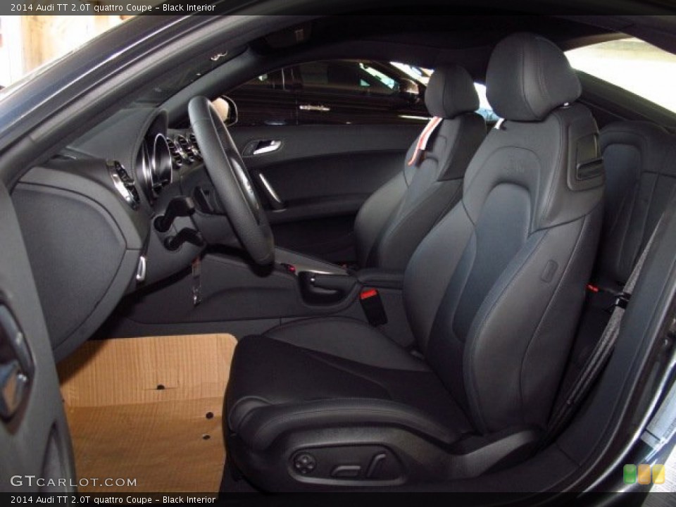 Black Interior Front Seat for the 2014 Audi TT 2.0T quattro Coupe #85683375