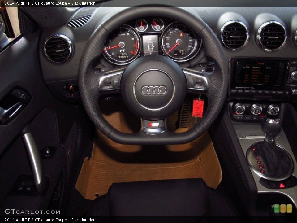 Black Interior Steering Wheel for the 2014 Audi TT 2.0T quattro Coupe #85683422