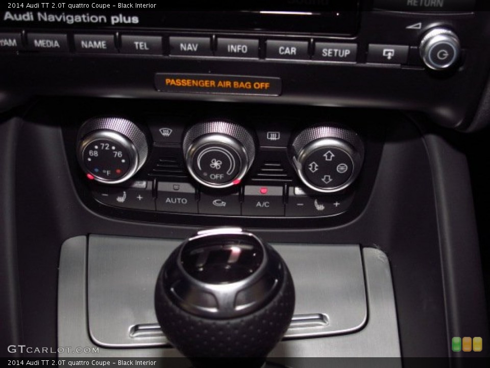 Black Interior Controls for the 2014 Audi TT 2.0T quattro Coupe #85683584