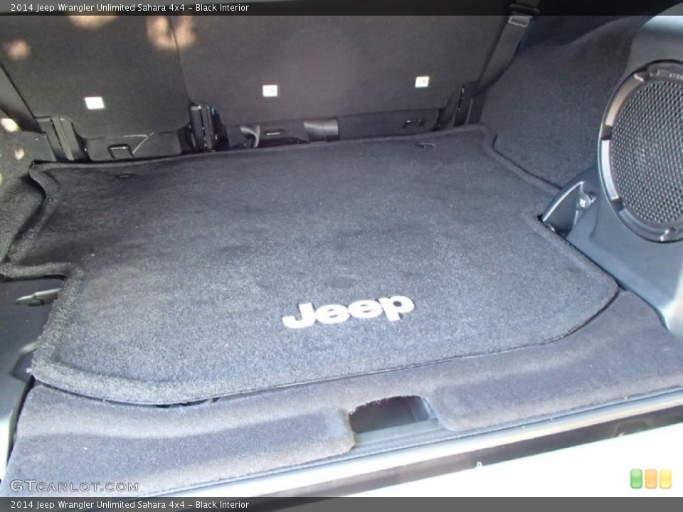 Black Interior Trunk for the 2014 Jeep Wrangler Unlimited Sahara 4x4 #85683791
