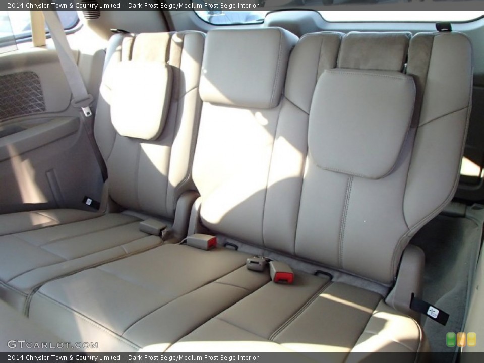 Dark Frost Beige/Medium Frost Beige Interior Rear Seat for the 2014 Chrysler Town & Country Limited #85685714