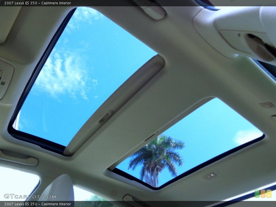 Cashmere Interior Sunroof for the 2007 Lexus ES 350 #85686461