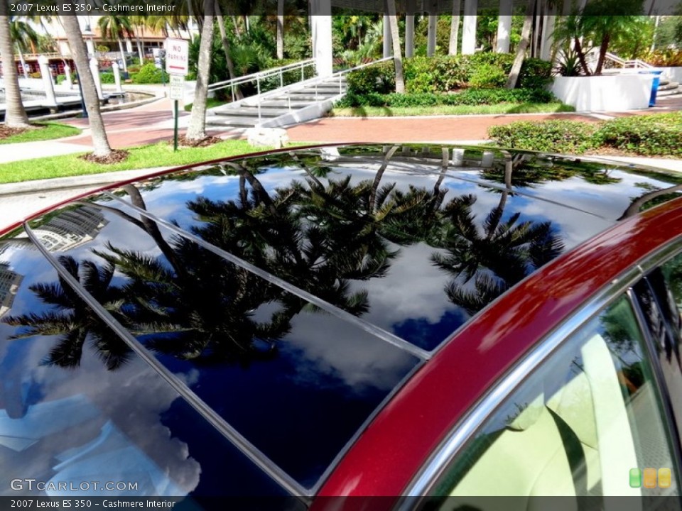 Cashmere Interior Sunroof for the 2007 Lexus ES 350 #85686563