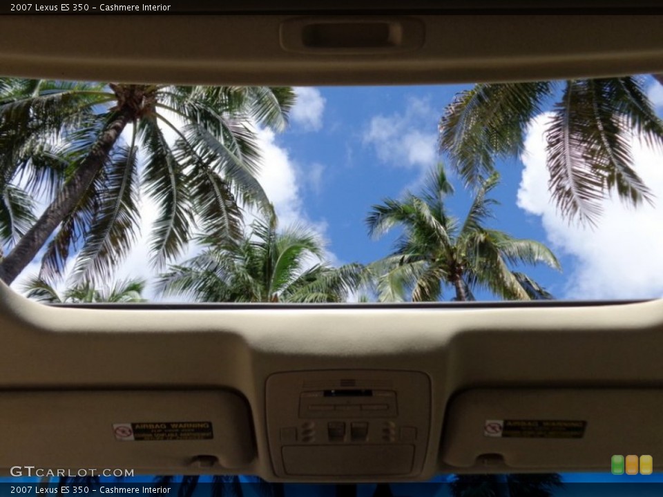 Cashmere Interior Sunroof for the 2007 Lexus ES 350 #85686581