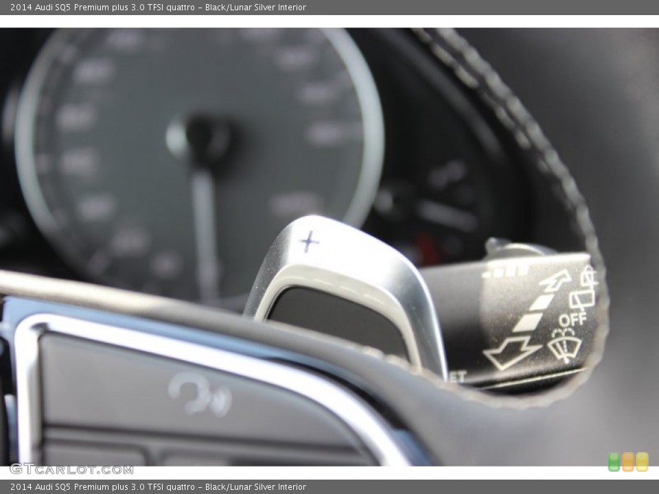 Black/Lunar Silver Interior Transmission for the 2014 Audi SQ5 Premium plus 3.0 TFSI quattro #85686602