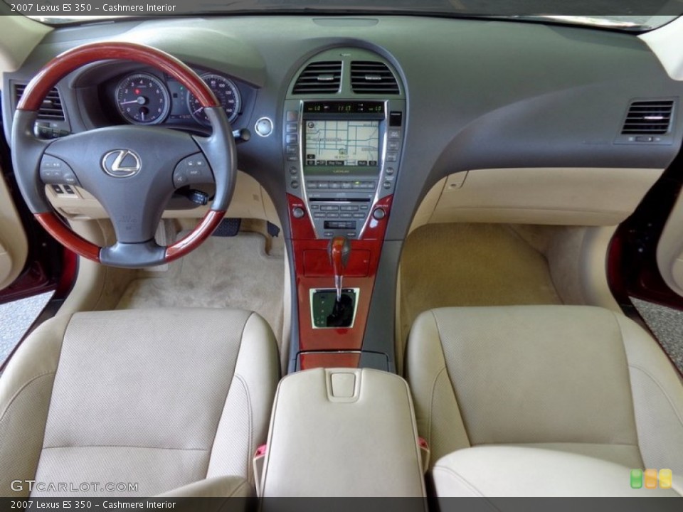 Cashmere Interior Dashboard for the 2007 Lexus ES 350 #85686653