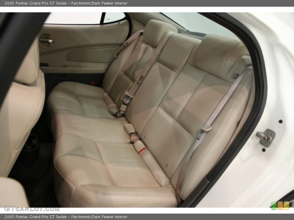 Parchment/Dark Pewter Interior Rear Seat for the 2005 Pontiac Grand Prix GT Sedan #85687622