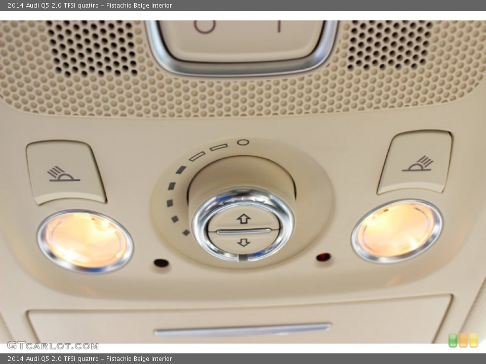 Pistachio Beige Interior Controls for the 2014 Audi Q5 2.0 TFSI quattro #85688021