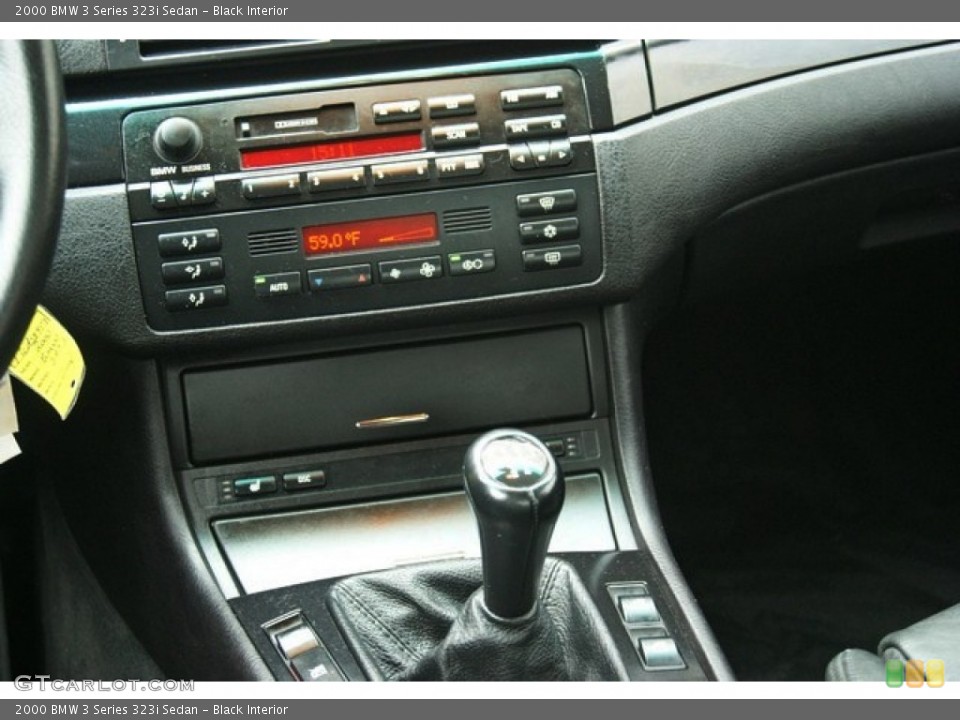 Black Interior Transmission for the 2000 BMW 3 Series 323i Sedan #85691414