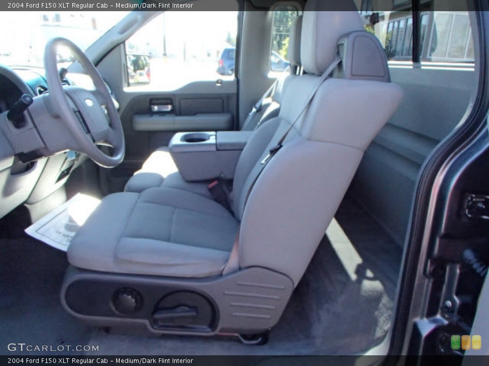 Medium/Dark Flint Interior Front Seat for the 2004 Ford F150 XLT Regular Cab #85692695