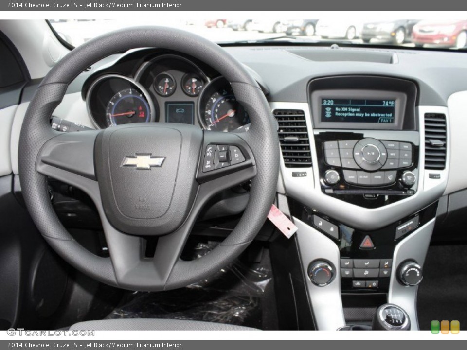 Jet Black/Medium Titanium Interior Dashboard for the 2014 Chevrolet Cruze LS #85693088