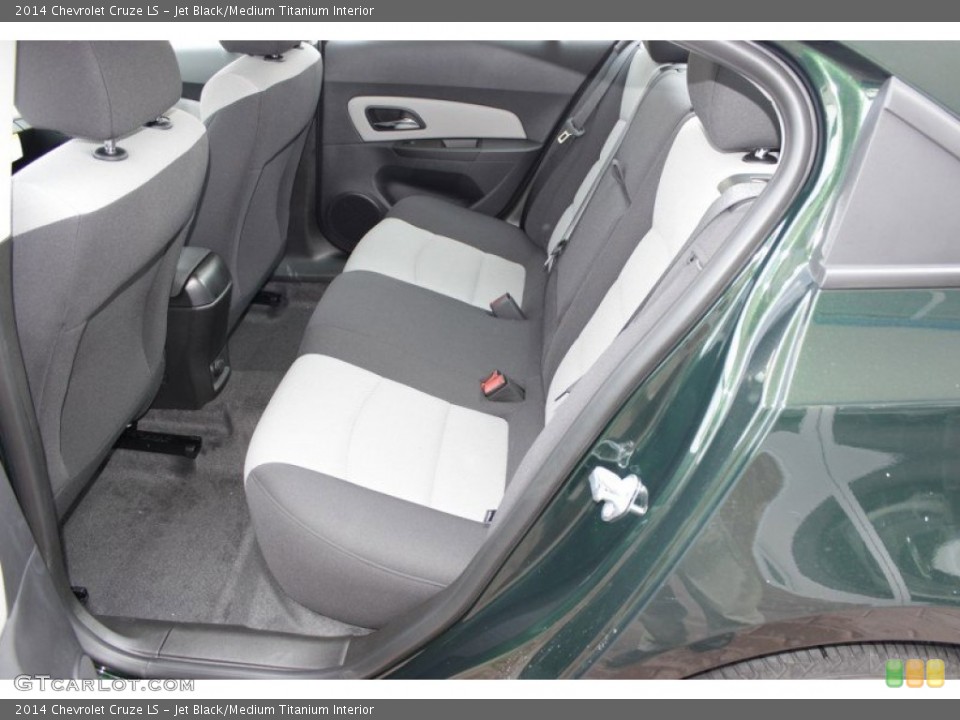 Jet Black/Medium Titanium Interior Rear Seat for the 2014 Chevrolet Cruze LS #85693214