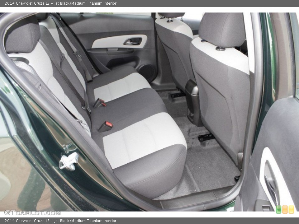 Jet Black/Medium Titanium Interior Rear Seat for the 2014 Chevrolet Cruze LS #85693232