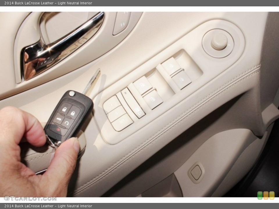 Light Neutral Interior Controls for the 2014 Buick LaCrosse Leather #85694150