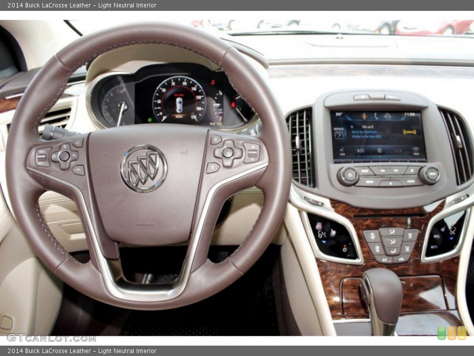 Light Neutral Interior Steering Wheel for the 2014 Buick LaCrosse Leather #85694171