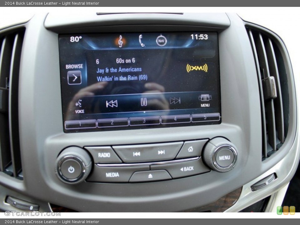 Light Neutral Interior Controls for the 2014 Buick LaCrosse Leather #85694180