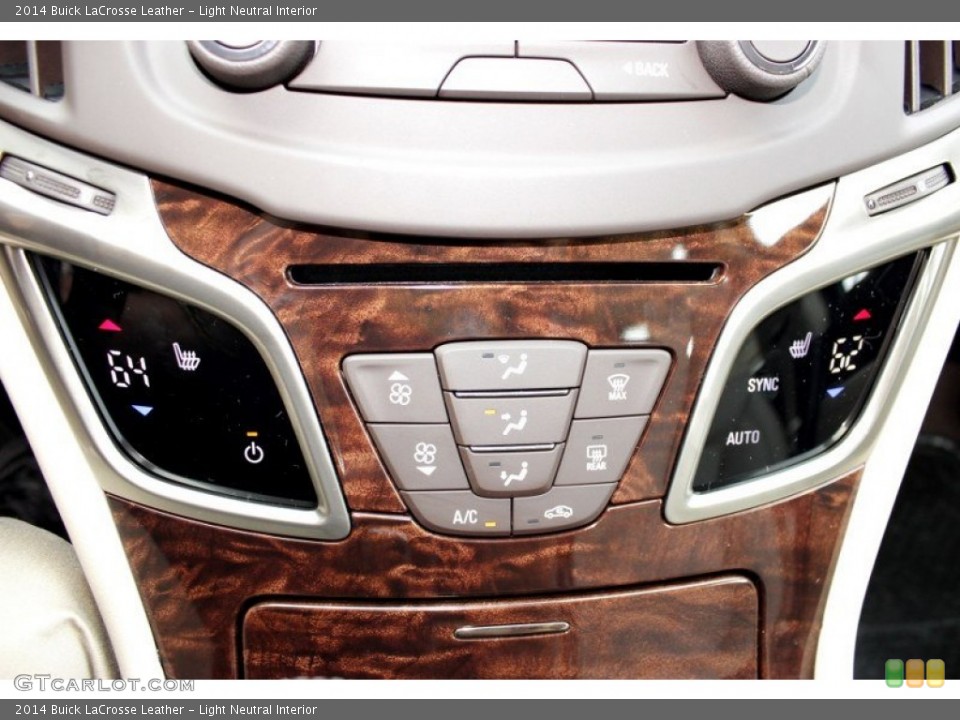 Light Neutral Interior Controls for the 2014 Buick LaCrosse Leather #85694336