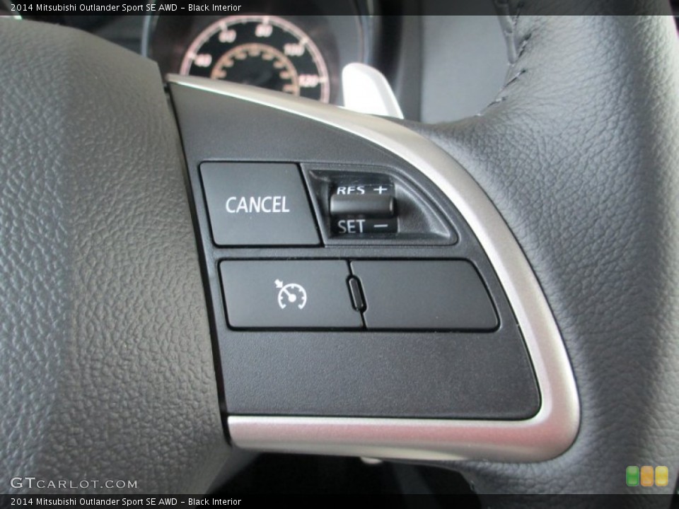 Black Interior Controls for the 2014 Mitsubishi Outlander Sport SE AWD #85694843