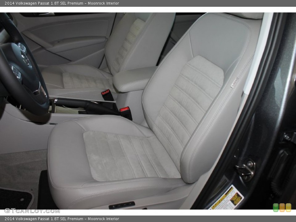 Moonrock Interior Front Seat for the 2014 Volkswagen Passat 1.8T SEL Premium #85695233
