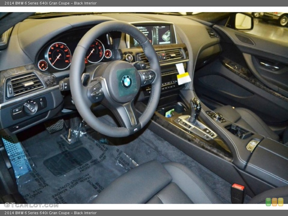 Black Interior Prime Interior for the 2014 BMW 6 Series 640i Gran Coupe #85696226