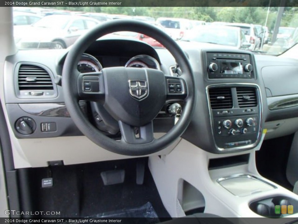 Black/Light Graystone Interior Dashboard for the 2014 Dodge Grand Caravan SXT #85704256