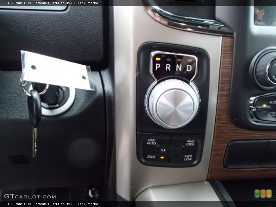 Black Interior Transmission for the 2014 Ram 1500 Laramie Quad Cab 4x4 #85705657