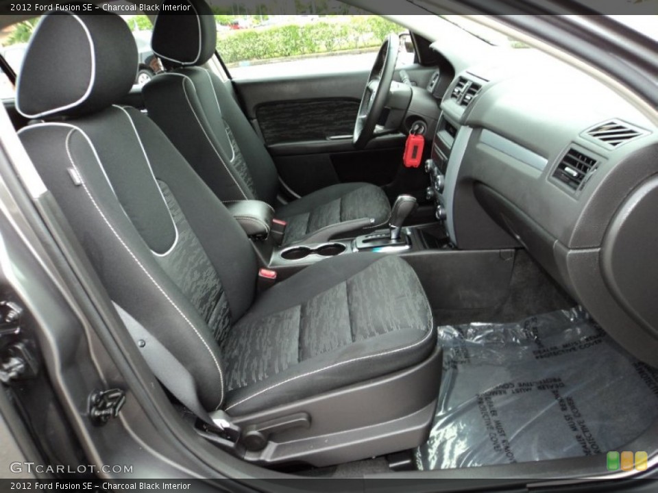 Charcoal Black Interior Front Seat for the 2012 Ford Fusion SE #85709027