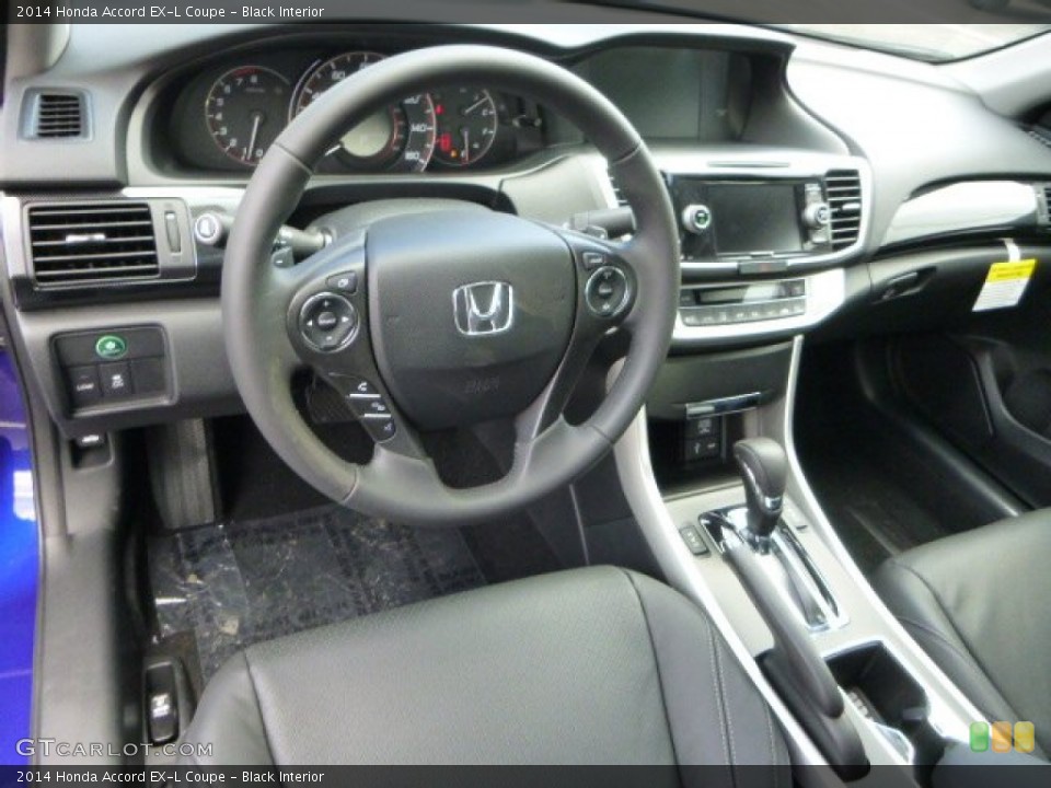 Black Interior Prime Interior for the 2014 Honda Accord EX-L Coupe #85709932