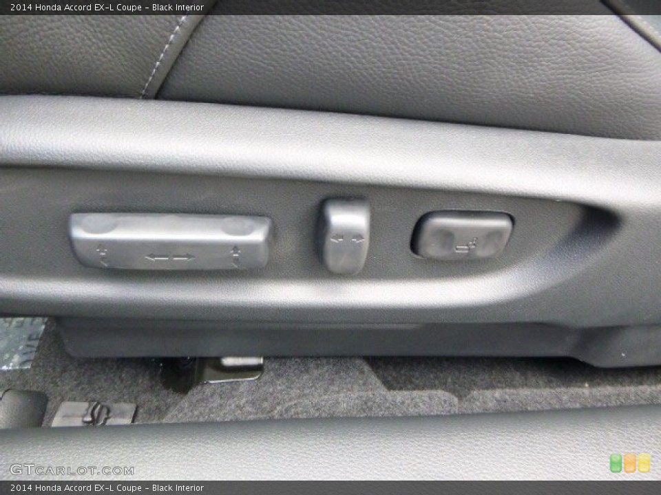 Black Interior Controls for the 2014 Honda Accord EX-L Coupe #85709980