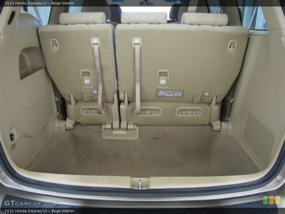Beige Interior Trunk for the 2010 Honda Odyssey LX #85709983